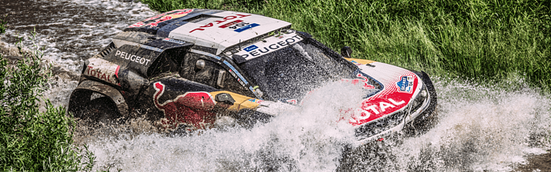 Doppelführung für Peugeot zur Halbzeit der Silk Way Rally