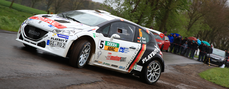 Peugeot ist bereit für die Sachsen-Rallye