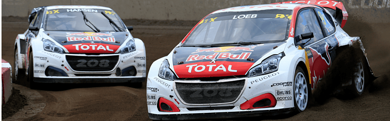 Rallycross-Heimspiel für Peugeot in Lohéac