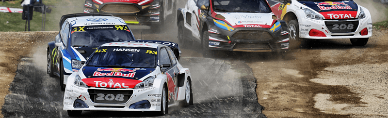 Timmy Hansen driftet knapp am Sieg vorbei
