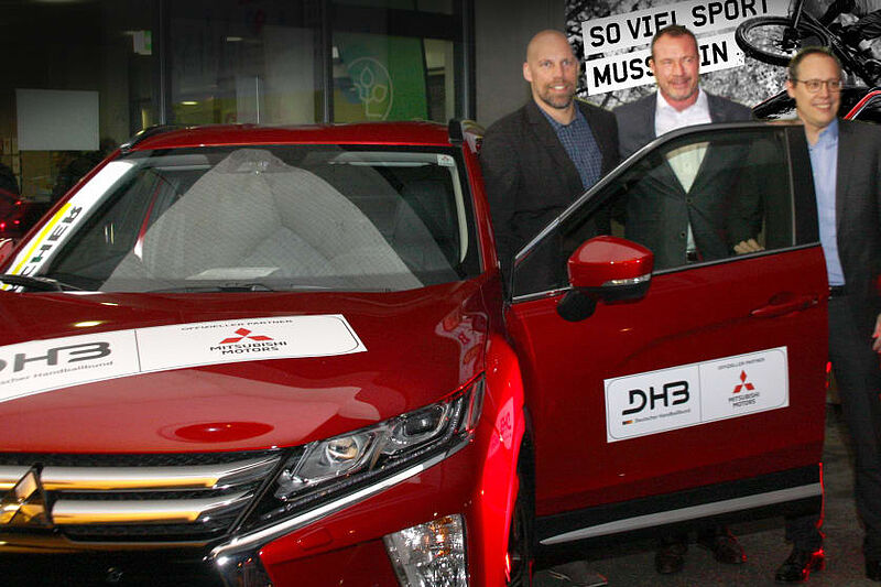 Mitsubishi Motors Sponsor der deutschen Frauen Handball Nationalmannschaft